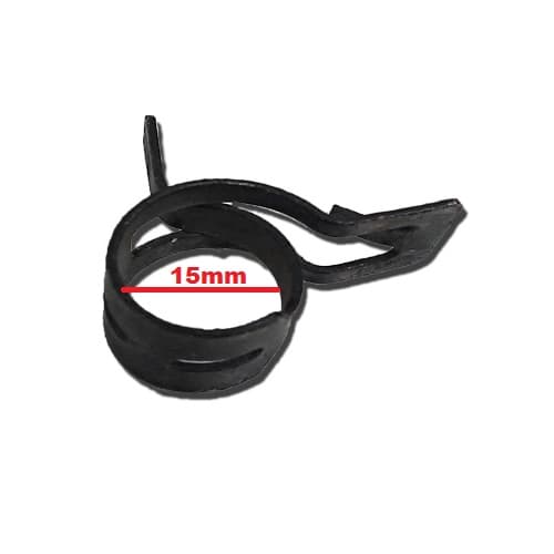 ABRACADEIRA TIPO MOLA 13/15MM P/FIXAR MANGUEIRA DO KIT CLIMATIZADOR DELTA BRISA DA EBONE ECO EVOLUTION - foto 1 de 2