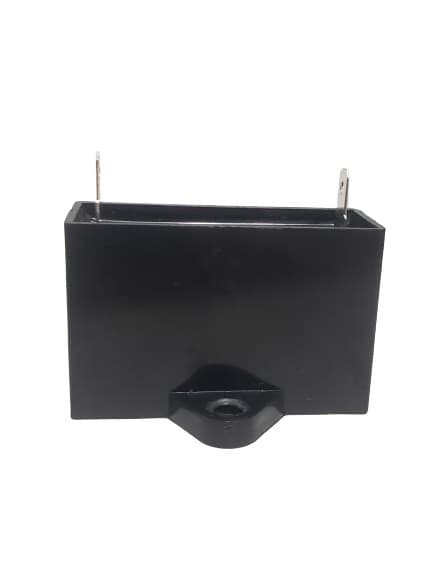 CAPACITOR 004,0UF 2T QD 500VAC - P/CLIMATIZADOR VENTISOL CLIN35 CLIN55 CLIN60 CLIN80 220VOLTS - C/DOIS CONECTORES F. FASTON 4.8 CLI 35/55L - foto 1 de 2
