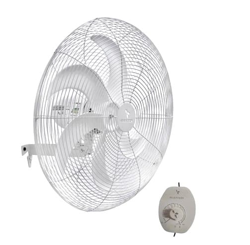 VENTILADOR DE PAREDE 065CM VENTISILVA BIV163W-146W 60HZ VPLMAISI BRANCO HEL-6PÁS G/M - C/CONTROLE DE VELOCIDADE ROTATIVO
