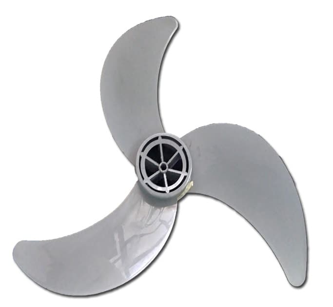 HELICE DE 70CM P/VENTILADOR VENTISOL POWER70 MX 3PAS E08,0MM CINZA PRD C/T.TRASEIRA 09,0MM - FIXAR C/PORCA ROSCA ESQUERDA - foto 1 de 2
