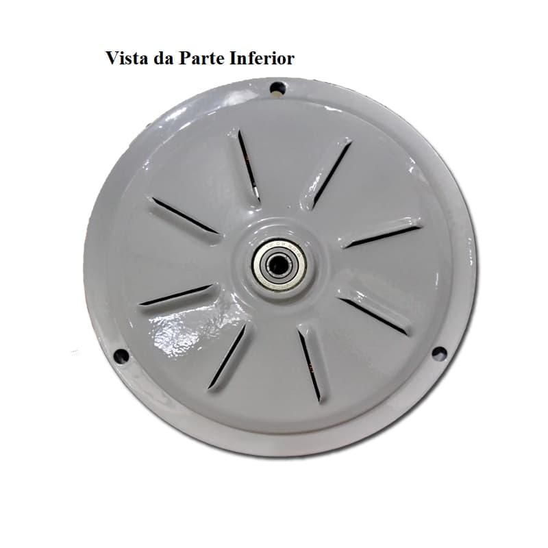 MOTOR P/VENTILADOR DE TETO ARGE 110V10,0UF CINZA 3PÁS C/ROSCA P/LUMINÁRIA - COMERCIAL/RESIDENCIAL -*USAR C/CAP-10,0UF - foto 1 de 3