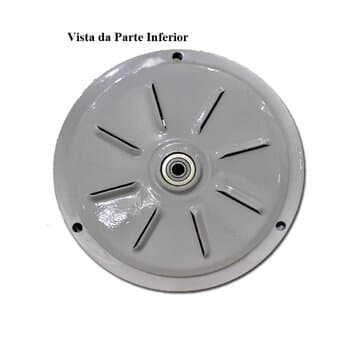 MOTOR P/VENTILADOR DE TETO ARGE 110V10,0UF CINZA 3PÁS C/ROSCA P/LUMINÁRIA - COMERCIAL/RESIDENCIAL -*USAR C/CAP-10,0UF