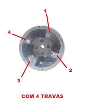 ARRASTE MANCAL DO LIQUIDIFICADOR VITALEX 1,5 LITROS ALTA ROTAçãO - AMORTECEDOR DE PARTIDA SUPERIOR DO COPO - C/4-TRAVAS - LIQ01,5LT A/R
