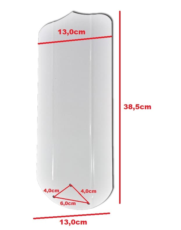PÁ HÉLICE P/VENTILADOR DE TETO VENTI-DELTA COMERCIAL PLUS ECO - MOD.METAL COR BRANCA - P/GARRA PEQUENA - VENDIDA P/UNIDADE - foto 1 de 2