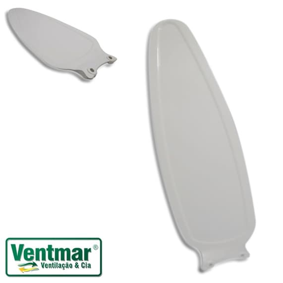 PA HELICE P/VENTILADOR DE TETO VENTISOL WIND LIGHT PETALOS PLASTICA BRANCA - *VENDIDA P/UNIDADE = 01-PA - foto 1 de 4