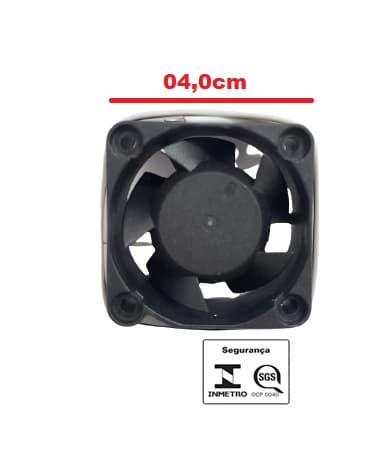 EXAUSTOR DE 04CM MICROVENTILADOR 12VOLTS DC FAN VD4020HS DC12V / MINI FAN ASA 4020S-12 - COOLER 40X40X20MM 12VOLTS - foto 1 de 4