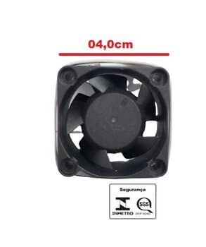 EXAUSTOR DE 04CM MICROVENTILADOR 12VOLTS DC FAN VD4020HS DC12V / MINI FAN ASA 4020S-12 - COOLER 40X40X20MM 12VOLTS