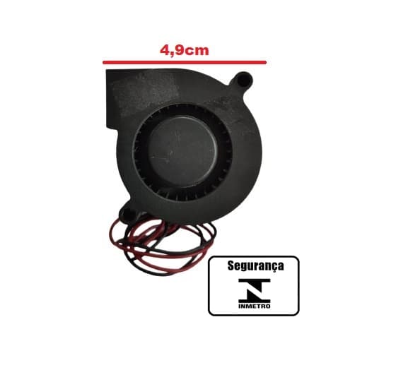 EXAUSTOR DE 04,9CM VENTOINHA 12V UMIDIFICADOR VENTISOL U-04 3,7LT COOLER 49X49X15MM MICROVENTILADOR 0.06A - BRITÂNIA AIR CLEAN 5,2LT - foto 1 de 4