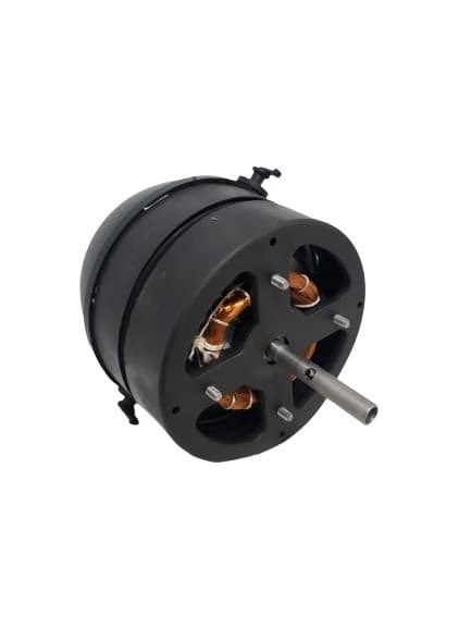 MOTOR P/VENTILADOR LOREN SID ORBITAL 40CM 110V06,0/06,5UF - MOTOR COMPLETO COR PRETA - EIXO 10MM - USAR C/CAPACITOR 06,0/06,5UF - foto 1 de 2