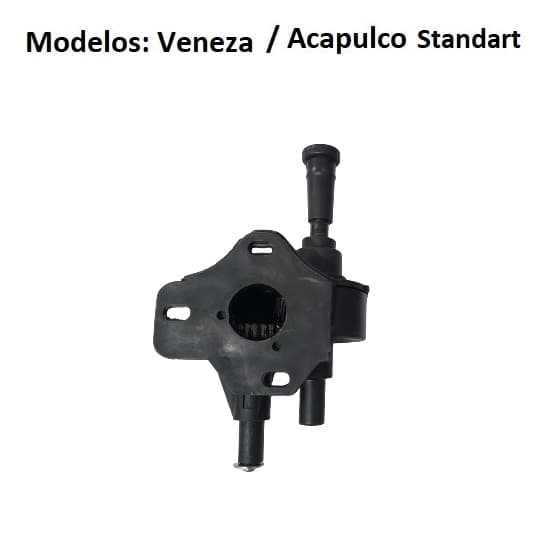 CAIXA DE ENGRENAGENS VENTILADOR SOLASTER STANDART 50/60/70CM ACAPULCO BARCELONA OU VENEZA MODELO STANDART - SEM ROSCA SEM FIM - foto 1 de 3