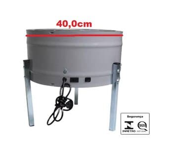 EXAUSTOR DE 40CM VENT-AIR BIRUTA BIV A/VAZÃO-06000M3H B/ROTAÇÃO-1650RPM - EXAUSTOR BONECO BIRUTA - COR CINZA