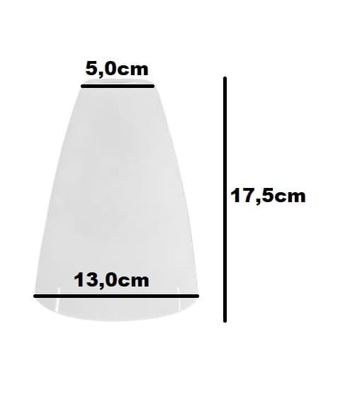 GLOBO CUPULA PLASTICA DA LUMINARIA VENTILADOR SPIRIT VT01 VT201 VT301 - GLOBO SPIRIT VT01/VT201/VT301 - DIAMETRO ENCAIXE 12,90CM - foto 1 de 3