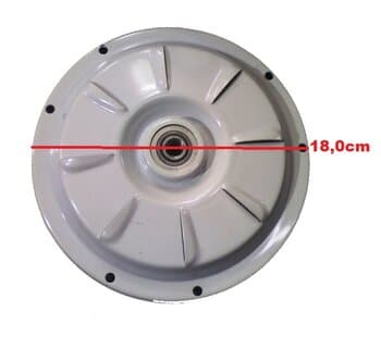 MOTOR P/VENTILADOR DE TETO ALISEU DUO SMART 110V06,0UF AL80-110 90W P/3-PAS - *USAR C/CAP.006,0UF