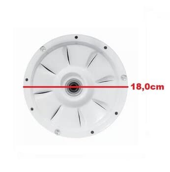 MOTOR P/VENTILADOR DE TETO ALISEU DUO SMART 220V ALD80-220 90W P/3-PAS - MOTOR DUO - MOTOR VENTILADOR SMART - *USAR C/CAP. 00,0UF