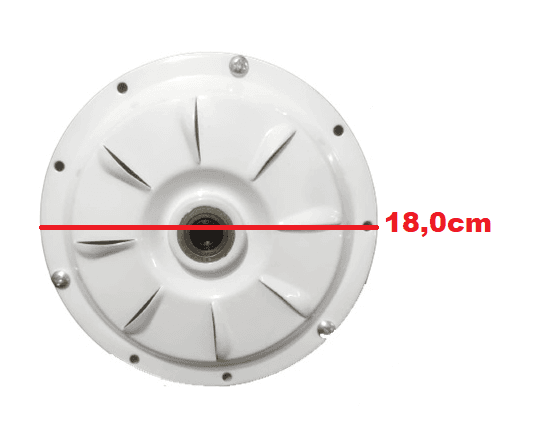 MOTOR P/VENTILADOR DE TETO ALISEU SLIM 3PÁS 110V07,0UF *SUPORTE/SOQUETE NÃO INCLUÍDO* - foto 1 de 4