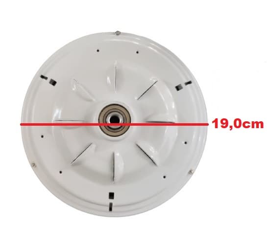 MOTOR P/VENTILADOR DE TETO ALISEU 110V07,0UF 3PAS ALISEU GEO TERRAL AL120-127V 150W - MOTOR TERRAL2 MOTOR GEO MOTOR TRADICIONAL NORMAL - foto 1 de 4