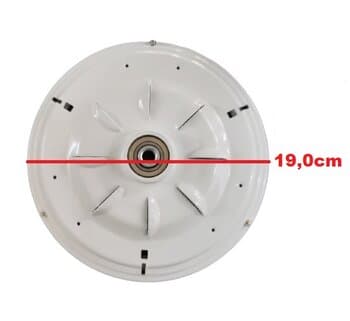 MOTOR P/VENTILADOR DE TETO ALISEU 110V07,0UF 3PAS ALISEU GEO TERRAL AL120-127V 150W - MOTOR TERRAL2 MOTOR GEO MOTOR TRADICIONAL NORMAL