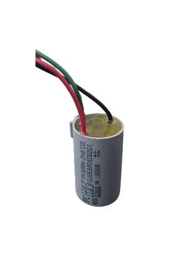CAPACITOR 005,0UF 3FIOS 2,0+3,0MF RD 400VAC P/VENTILADOR VENTISOL FLOW-110V - foto 1 de 2
