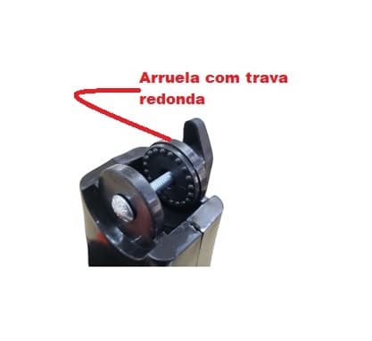 SUPORTE COLUNA DA BASE P/VENTILADOR DE MESA DÔMINA 50CM NEW COR PRETA - SUPORTE MESA PRETO - foto 1 de 2