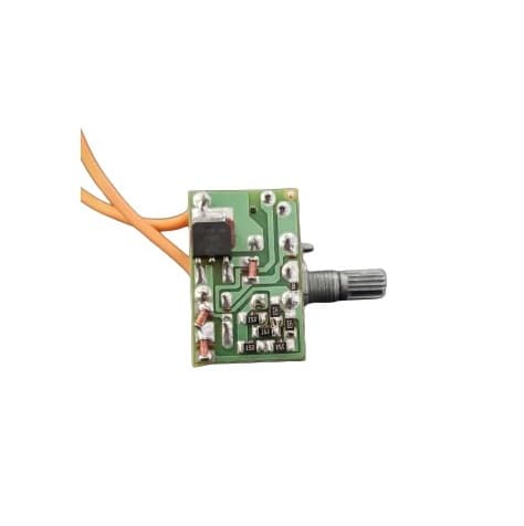 CONTROLE DIMER ROTATIVO C/CLIQUE BIV-0400WATTS C/TRIMPOT - P/VENTILADOR VENTISOL OSCILANTE - POTÊNCIA ATÉ 200WATTS - foto 1 de 2