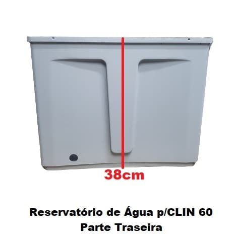 RESERVATÓRIO DE ÁGUA 060LT P/CLIMATIZADOR VENTISOL CLIN60PRO CINZA - TANQUE DE ÁGUA PRÉ MONTADO 060-LITROS CINZA - foto 1 de 4