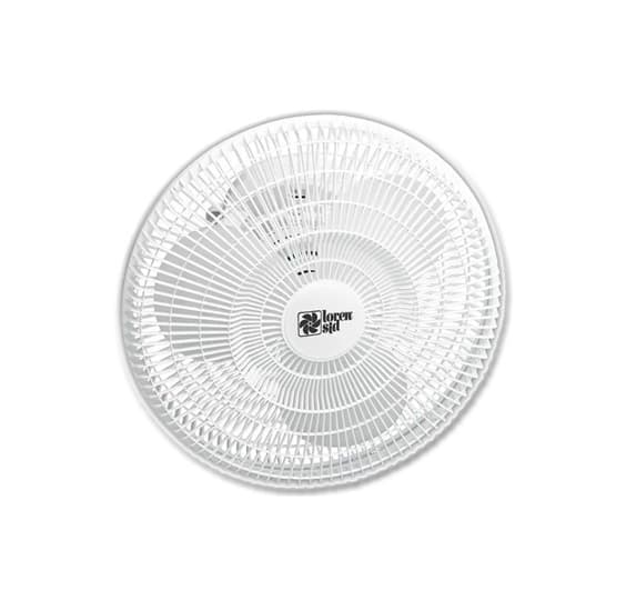 VENTILADOR DE TETO LOREN SID ORBITAL 40CM TURBO BIV BRANCO 3PÁS G/PLÁSTICA - ROTACAO 360-GRAUS - SEM LUMINARIA P/AREA GOURMET