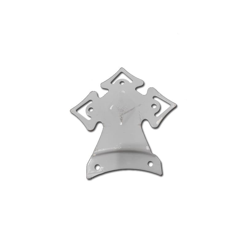 GARRA VENTI-DELTA MOTOR MAIOR - COR CINZA 3-TRIANGULOS GRANDE - *VENDIDA P/UNIDADE - SUP. DAS PAS FUROS 6,0CM - TORNADO/ RIOPRELUSTRES - foto 1 de 1