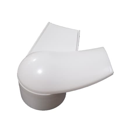 BICO DO UMIDIFICADOR VENTISOL U-04 3,7 LITROS SAÍDA DUPLA - DIRECIONADOR PLÁSTICO U04/ U 04 - ENCAIXE 4,8MM - foto 1 de 3