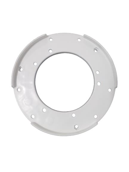 FLANGE DE FIXAÇÃO DAS PÁS VENTILADOR VENTISOL INVERTER - PLÁSTICA BRANCA - ACABAMENTO ELLUZ FLOW LEGACY VORTICE - foto 1 de 3