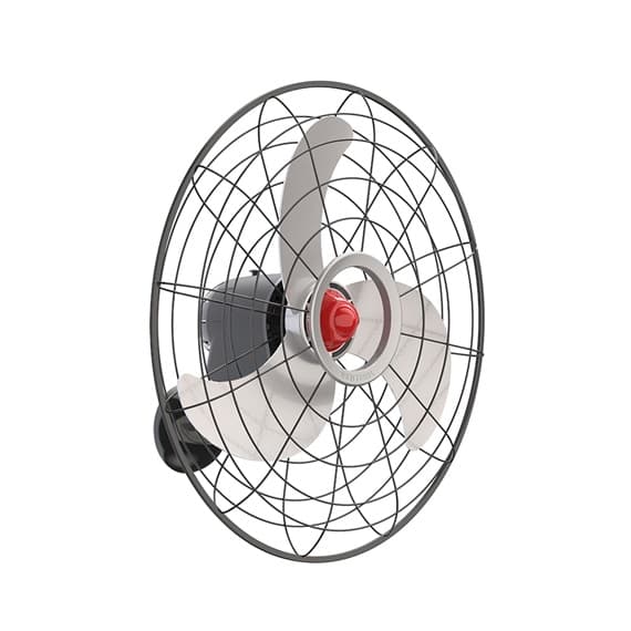 VENTILADOR DE PAREDE 070CM VENTISOL POWER 70 BIV05,5UF 230W CINZA HEL-3P G/MT E-12MM - CHAVE 3-VELOCIDADES