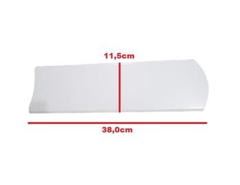 PÁ HÉLICE P/VENTILADOR DE TETO VENTI-DELTA NEW LIGHT/ VENTISOL WIND LIGHT *VENDIDA P/UNIDADE - MDF RETA BRANCA E3,0MM - SEM FURAÇÃO