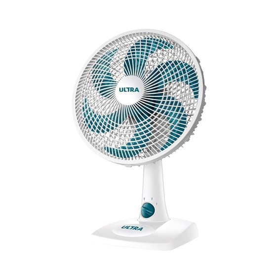 VENTILADOR DE MESA 030CM MONDIAL ULTRA V-30B 110V50W BRANCO/AZUL G/PL 6PAS CHAVE 3-VEL - ADAPTA-SE P/PAREDE