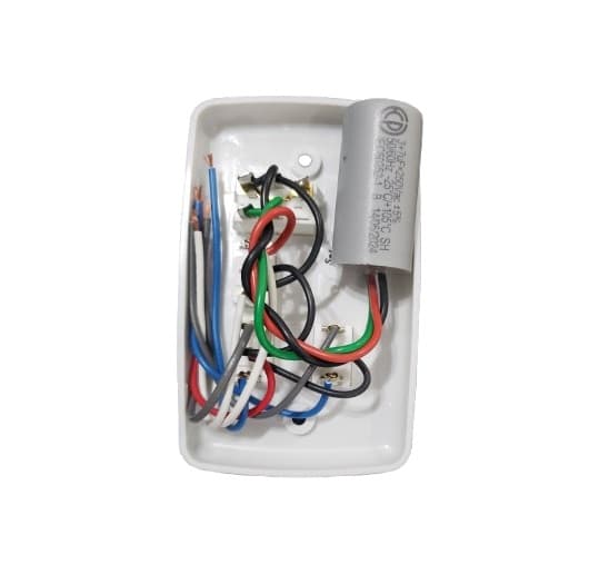 CHAVE P/VENTILADOR DE TETO R2LUZ 3VEL C/CAP.10,0UF 3,0+7,0MF C/REVERSÃO + 2-TECLAS LUZ - P/ARGE LOREN SID VENTI-DELTA VENTISOL MX RIOPRELUSTRES - foto 1 de 2