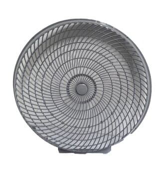 GRADE P/CLIMATIZADOR 50CM JOAPE CASSINO 737, JURERE 767 - TRASEIRA EXTERNA INJETADA PLÁSTICA COR CINZA