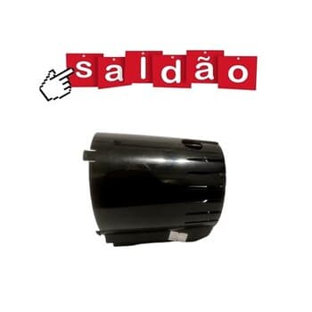 CAPACETE CAPA DO MOTOR VENTILADOR MONDIAL 40CM NVT-40-8P NVT40 PLáSTICA COR PRETA - SALDÃO DE DESMONTE