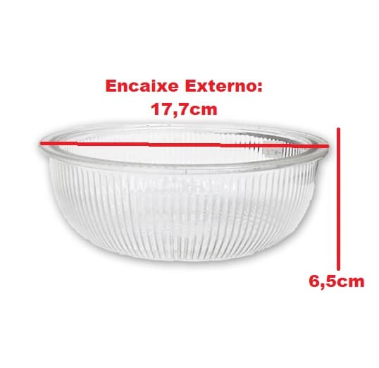 GLOBO *DIVERSOS MODELOS 17,7CM - VD VIDRO VT IMPORTADOS A- - foto 1 de 2