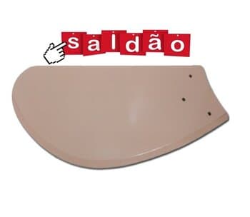PÁ HÉLICE P/VENTILADOR DE TETO VENTI-DELTA PRIMAVERA VENTISOL - MDF MODELO TUBA COR ROSA BÊBÊ - C/3 FUROS P/GARRA -*VENDIDA P/UNIDADE