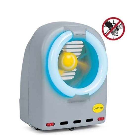 ARMADILHA LUMINOSA MATA MOSCAS PROFISSIONAL - LÂMPADA UV-32W CAPTOR 220V55W MOL-1001/0 - MATA INSETOS POR SUCÇÃO - NS.10950