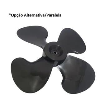 Hélice P/Climatizador Ventisol 4Pás CLI45LT CLI70LT-PRO/PRO2+CLI100LT/PRO2 G/H F12,0MM PRD S/TT - ULTRA45 MWM M4500 AMVOX ACL6022 CLIMAT CLM-40RT - Pa