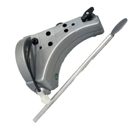 SUPORTE DE PAREDE P/VENTILADORES DÔMINA 50/60CM PRACTICE COR CINZA/PRATA - SUPORTE MONTADO COM PLUG COM VARETA E DIMER CONTROLE DE VELOCIDADE - foto 1 de 1