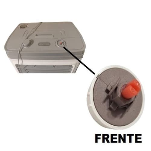 Chave Dimer Interruptor Rotativo Dupla Direção 5-Fios 3-Vel Biv p/Climatizador Ventisol CLIN08 CLIN16 CLIN35 CLIN60 CLIN80 A23B2E1SY MG37000 - Arno VE - foto 1 de 3