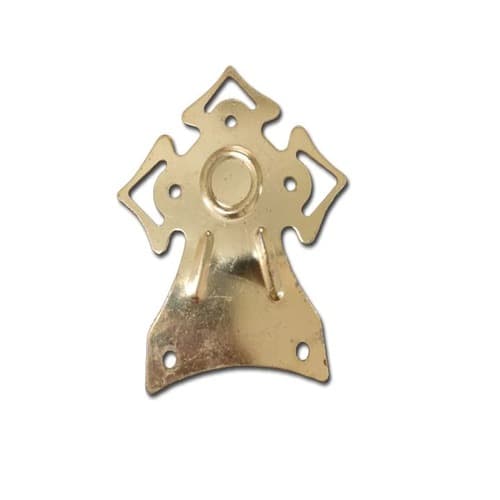 GARRA VENTI-DELTA MOTOR MAIOR - COR DOURADA 3-TRIANGULOS GRANDE - *VENDIDA P/UNIDADE - SUP. DAS PAS FUROS 5,0CM - TORNADO/ RIOPRELUSTRES