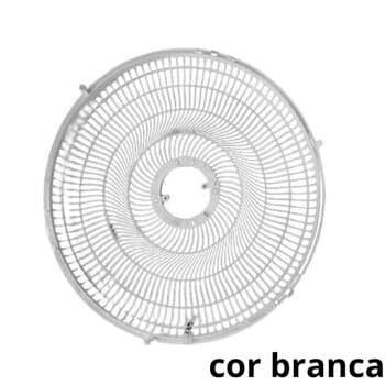 GRADE P/VENTILADOR 50CM VENTI-DELTA NEW LIGHT PLASTICA BRANCA 01UN COL/MESA/PAREDE -DIANTEIRA OU TRASEIRA-*VENDIDA P/UNIDADE - SERVE P/ARGE STYLO TWIS