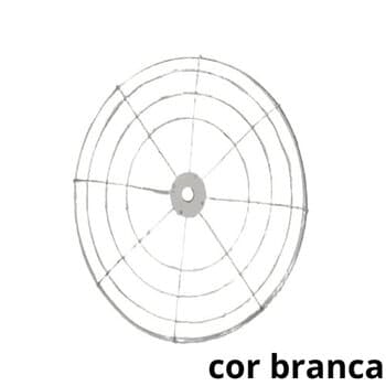 GRADE P/VENTILADOR 65CM VENTISILVA G/A BRANCA DIANTEIRA -*VENDIDA P/UNIDADE- GRADE+ABERTA SEM EMBLEMA/LOGOMARCA