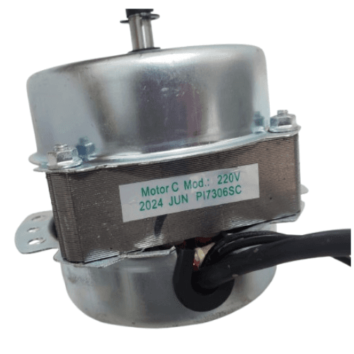 MOTOR P/CLIMATIZADOR VENTISOL 220V050W02,7UF CLIN35LT CLIN60LT CLIN80LT PI7306SC - L/HEL GH E07,0MM SUBST.YYK-50+0338+0055 CLI35PRO CLI60PRO CLI80PRO - foto 1 de 3