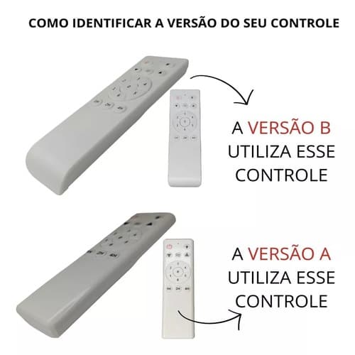 MÓDULO TRANSMISSOR DO CONTROLE REMOTO VENTILADOR DE TETO VENTISOL INVERTER MOD.TIPO-A - *APENAS O CONTROLE AVULSO - foto 1 de 4