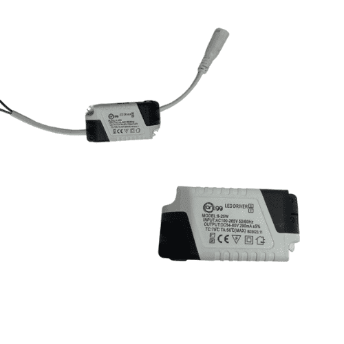 DRIVER LED P/LAMPADA 08W-25W DC54-80V290MA AC100-265V P/PLAFON LED CZA SOBRADO - foto 1 de 3