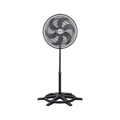 VENTILADOR DE COLUNA 050CM VENTISOL TURBO 6PÁS PREMIUM 110V135W06,5UF PRETO HEL-CINZA G/PL - TURBO 6P OSCILANTE PREMIUM