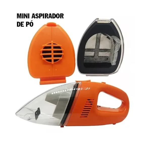 ASPIRADOR DE PÓ AUTOMOTIVO 12V 60W - MINI ASPIRADOR DE PÓ AUTOMOTIVO 60W - 12V - BFH1874