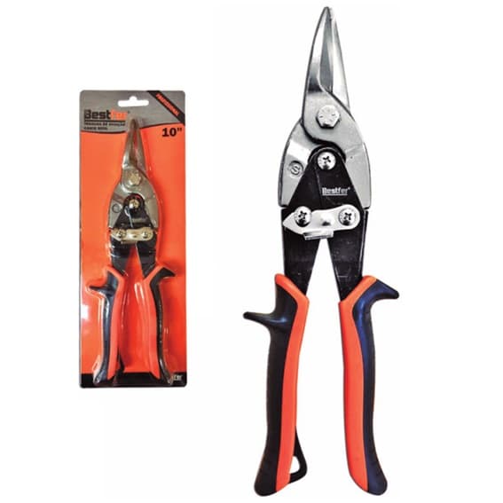 TESOURA DE AVIAÇÃO CORTE RETO 10" POLEGADAS PROFISSIONAL - BFH1583 - foto 1 de 1